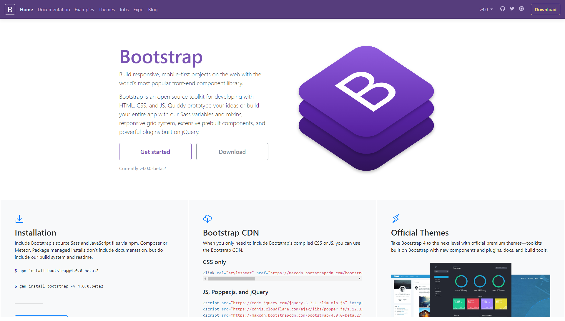 BootStrap Website